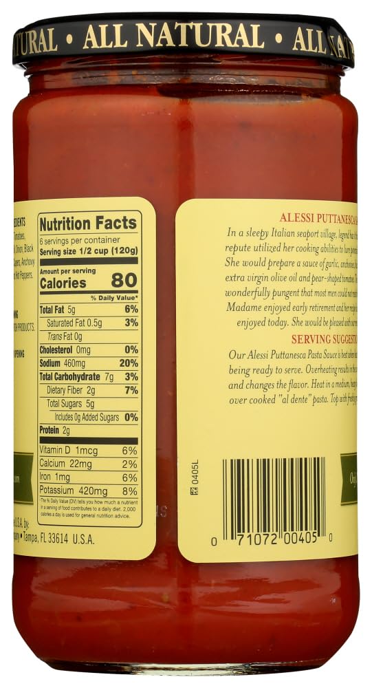 Alessi Allanorma Pasta Sauce 24 Ounces (Case of 6)
