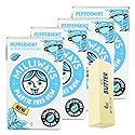 Milliways Gum Milliways Pepermint 10 PC (Pack of 4) - Chewing Gum - Xylitol Gum with Squishy - 5 Total Items