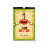 Pride of Szeged Chicken Rub Seasoning Spice Mix, 5oz. Tin (142g), 1-Count
