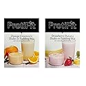 PROTIFIT - High Protein Orange Creamsicle & Strawberry Banana Pudding & Shake Mix 2 Pack, 15g Protein, Low Calorie, Low Fat, Low Carb, Aspartame Free