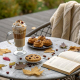 The Frozen Bean Hazelnut Frappe & Latte Instant Mix (20 Sticks), Made with Arabica Coffee, Double Shot Caffeine, Low Sugar & Premium Ingredients, Hot
