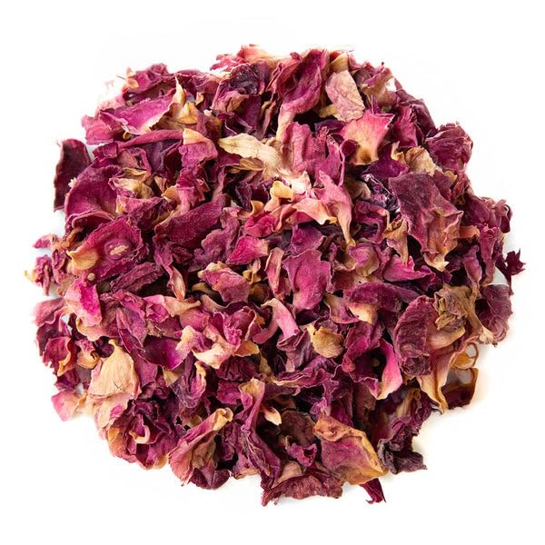 Food to Live Rose Petals, 4 Ounces - Culinary Dried Edible Rose Flowers for Tea, Baking, Making Rose Water and Desserts. Vegan, Kosher, Bulk