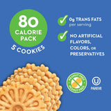 Reko Pizzelle Waffle Cookies, Individually Wrapped Single Serve Snack Packs - Italian Cookies with No Artificial Flavors, Colors or Preservatives - 5