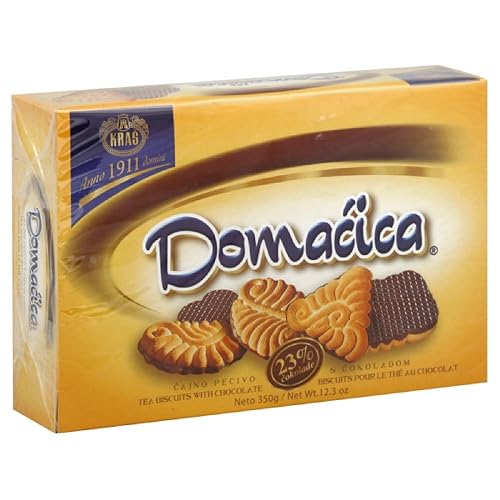 Kras Cookies, Chocolate, Domacica, 12.3000-ounces (Pack of6)