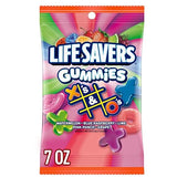LIFE SAVERS Gummies X's & O's Gummy Candy Game Night Family Game Snack, 7 Oz Bag