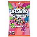 LIFE SAVERS Gummies X's & O's Gummy Candy Game Night Family Game Snack, 7 Oz Bag