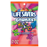LIFE SAVERS Gummies X's & O's Gummy Candy Game Night Family Game Snack, 7 Oz Bag