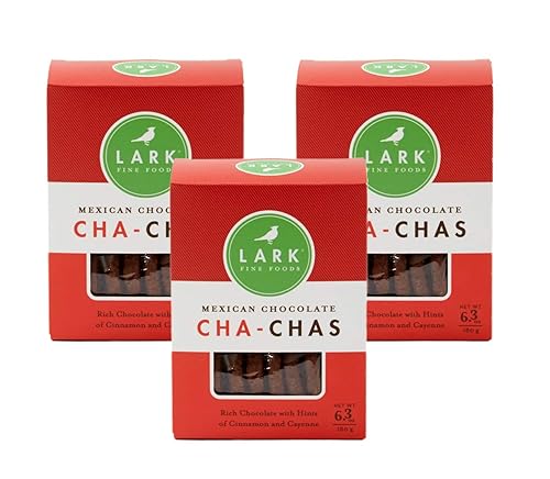 Cha Chas - Handmade Mexican Chocolate Cookies by Lark Fine Foods - Pack of 3