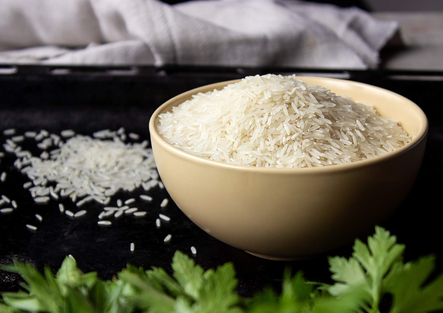 Food to Live Organic White Basmati Rice, 10 Pounds - Non-GMO, Long-Grain Rice Variety, Fragrant, Kosher, Vegan, Bulk. Non-Irradiated. Less Starch.Great for Indian Dishes.