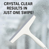 2PCS Multi-Purpose Plastic Squeegees Wipers - Streak-Free Cleaning for Glass, Mirrors & More!