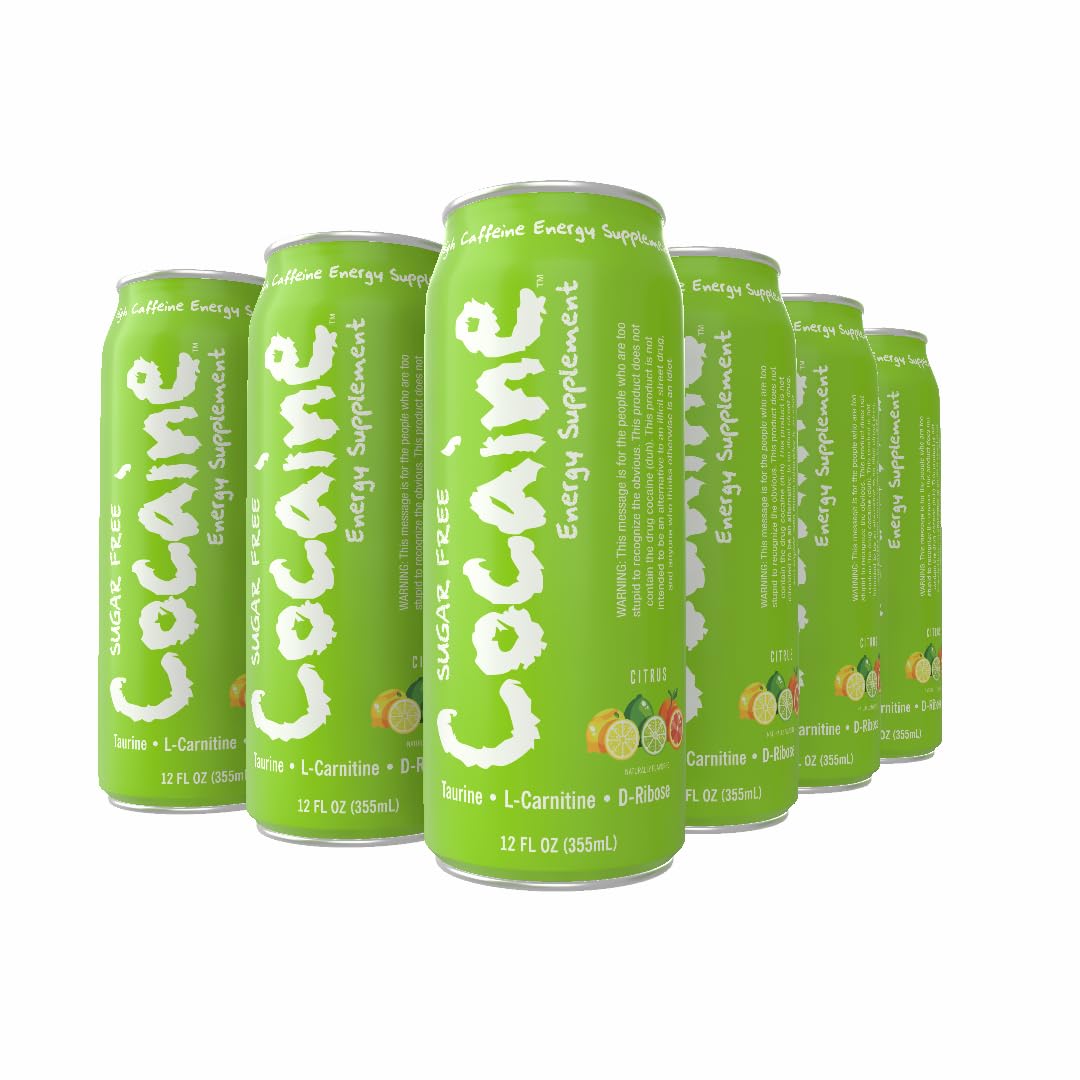 Hype Beverages Official 280mg Caffeine Energy Drink Sparkling Citrus, Sugar Free - Energy Boost with Healthy Energy Drinks with Vitamin C, B6, B12