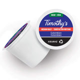 Timothy's World Coffee Decaf Colombian K-Cup Coffee, 24 Count (Pack of 2) (Packaging may vary)