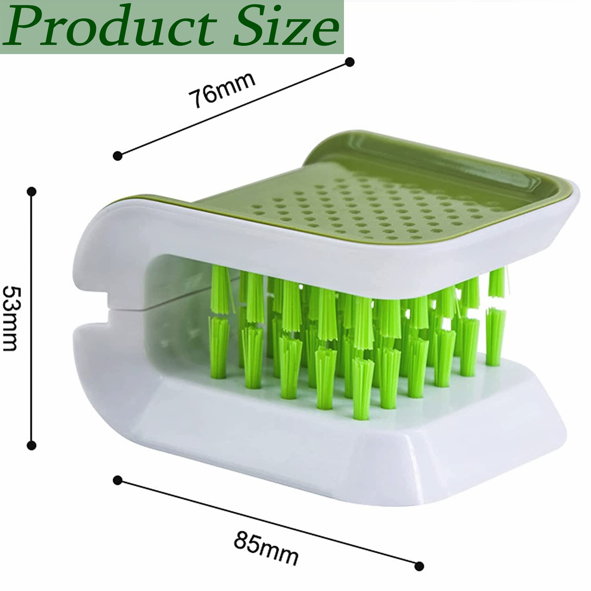 PCTC Brush Knife Cleaner Chopsticks and Fork Cleaning Brush for Kitchen Washing