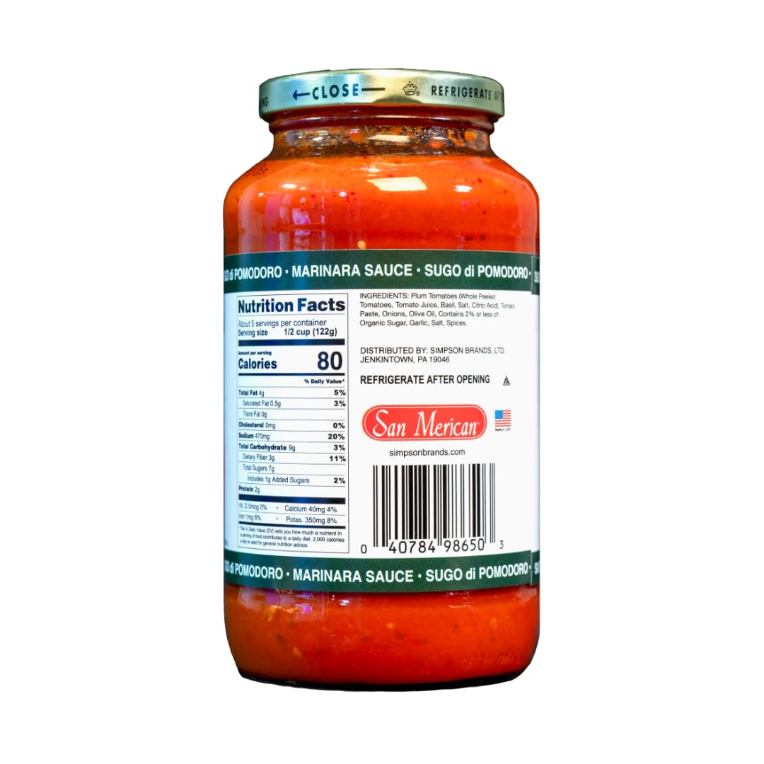 San Marzano, Marinara Sauce, 26 oz