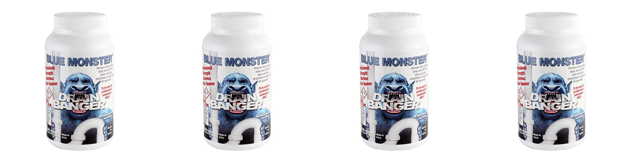 Blue Monster Drain Banger Drain Cleaner (1 lb.) (4)