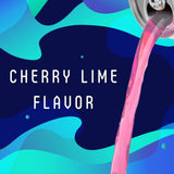 Dungeons and Dragons Hero's Potion of Power Cherry Lime Flavor Energy Drink (2 Pack) with 2 Gosutoys Stickers