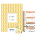 Tea Forte Chamomile Citron Premium Organic Caffeine-Free Herbal Tea Blend Event Box, Bulk Pack 40 Count, 10 per tray Individually Wrapped Handcrafted