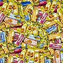 Fruity Hard Candy Filled With Real Fruit Pulp - 1 lbs - Peach, Strawberry, Pineapple, Orange and Lemon Flavored Bon Bons Filled with Real Fruit Pulp