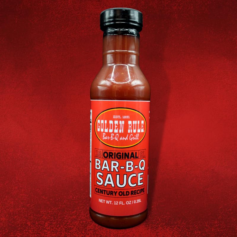 Golden Rule BBQ Sauce - Oldest BBQ Sauce in USA- Best Barbecue Sauce
