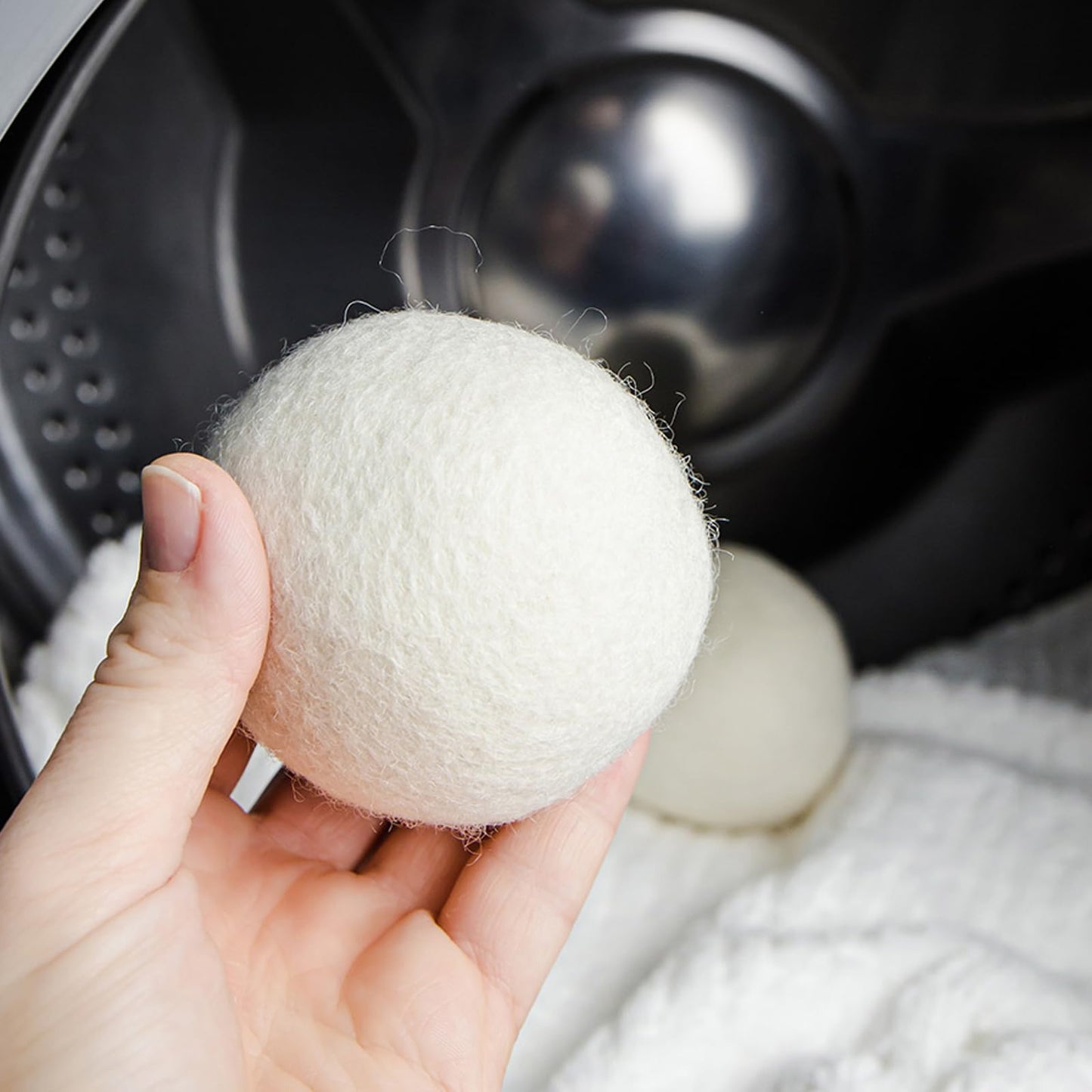 Shuielai 6pc Wool Dryer Balls, Dryer Balls for Laundry, Reusable Wool Dryer Balls