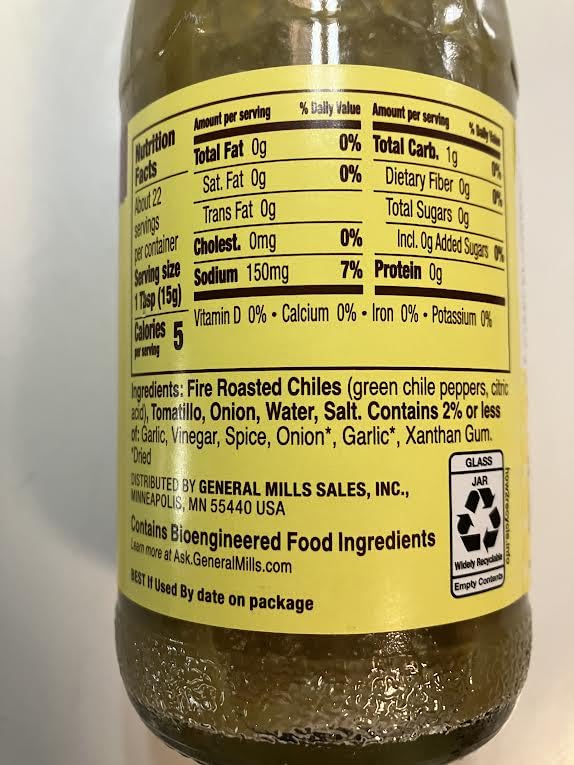 Old El Pasto Verde Taco Sauce - 12 Ounce Bottle