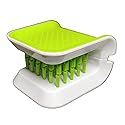 Zcircle, Openable BladeBrush Knife and Cutlery Cleaner Brush, Silverware Scrubber, Bristle Scrub for Kitchen Washing, Non-Slip
