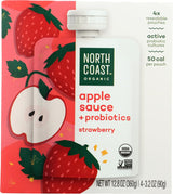 North Coast (NOT A CASE) Apple Sauce Srawberry Probiotic