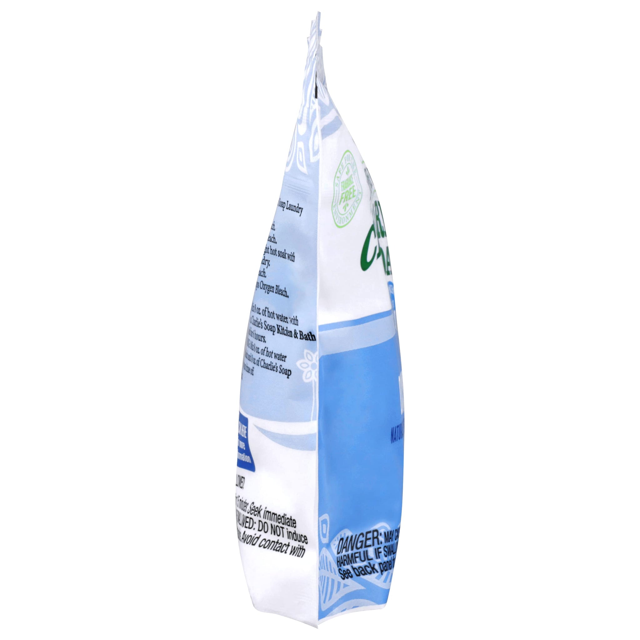 Charlie's Soap Oxygen Powered Bleach Powder, Color Bleach For Clothes, Safe Bleach for White Clothes, An Unscented Fragrance Free Non Chlorine Bleach