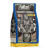 Bones Coffee Company Fallout Valiant Vanilla, Vanilla Wafer Flavored Coffee, Medium Roast Low Acid Arabica Beans Compatible with Auto drip and French