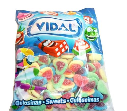 Vidal Triple Hearts Assorted Colors 4.4 lb. Bulk Bag