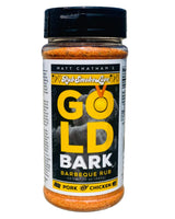 Rub Smoke Love Gold Bark BBQ Rub - All-Purpose Rub and Seasoning for Pork, Chicken and Fish - Perfect for Smoking and Grilling - Aromatic Sweet