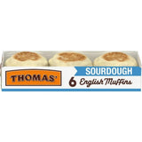 Salutem Vita - Sourdough English Muffins 6 Count, 13 oz, Gift Set - Pack of 6