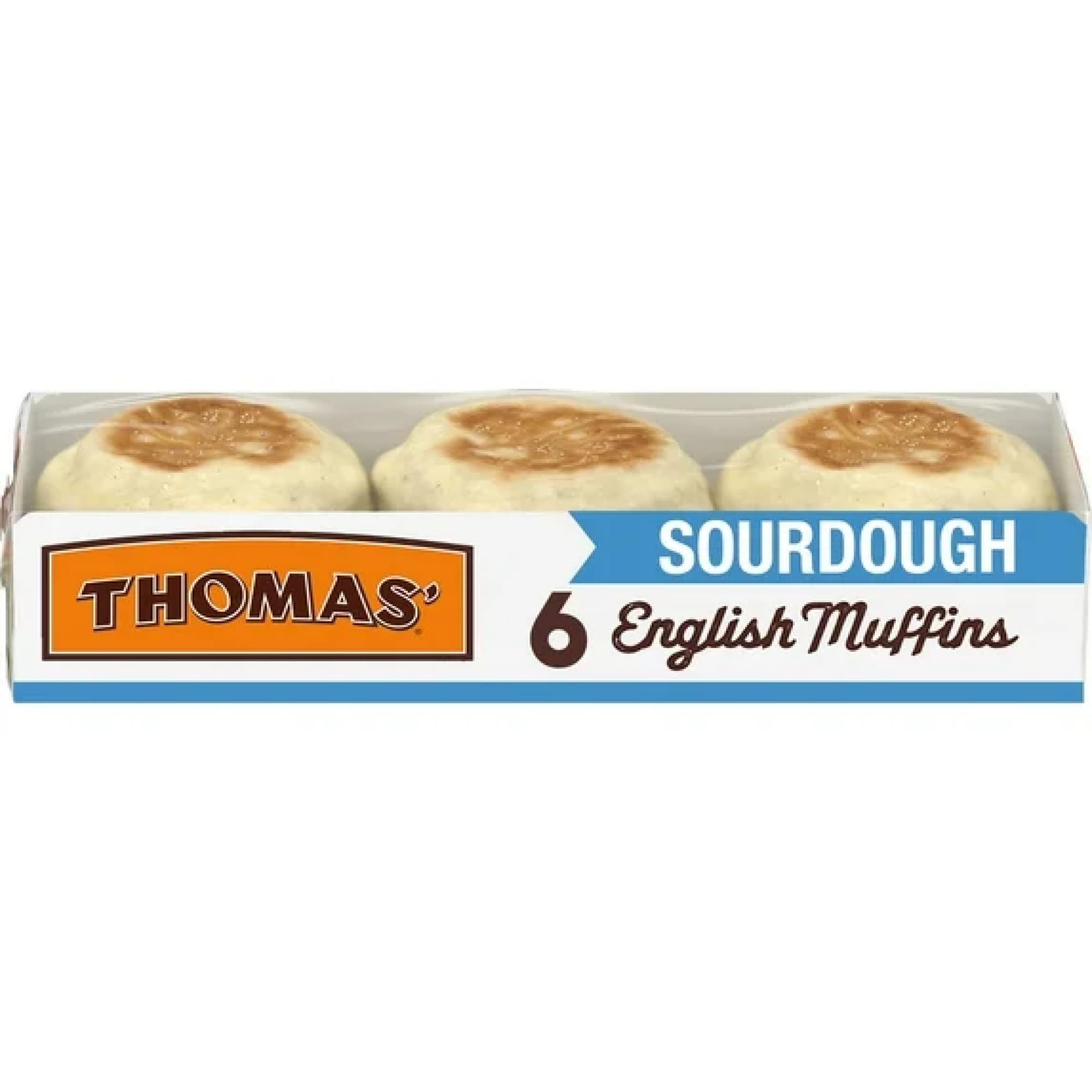 Salutem Vita - Sourdough English Muffins 6 Count, 13 oz, Gift Set - Pack of 6