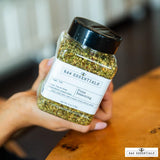 Raw Essentials Pizza Seasoning - Italian Seasoning - Cheesy Herb Blend - Great on Pizza, Pasta and Italian Delights - 6 oz