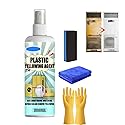 EASLIF Plastic Yellowing Restorer Kit, Heavy Duty Yellow Stain Remover Cleaner Spray for Electronics and Appliances, Fast-Acting Formula Restores