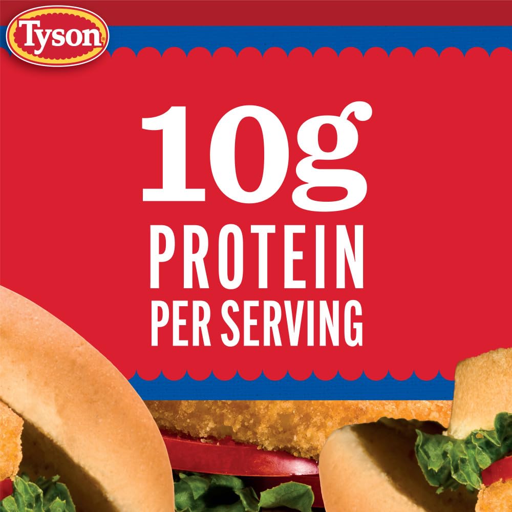 Tyson Frozen Chicken Patties, 23 Oz