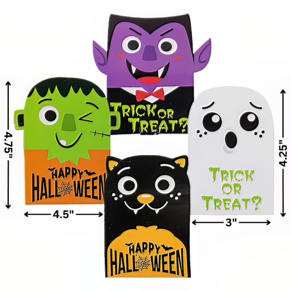 Halloween To/From Lollipop Covers - 24 Pieces