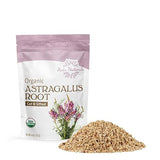 Halo Naturals Organic Astragalus Root Cut & Sifted, 4 Ounces (Astragalus membranaceus) USDA Certified | Resealable Pouch| Packaged in The USA