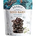 Seedly, Bark Seed Dark Chocolate Celtic Sea Salt Organic, 3.6 Ounce