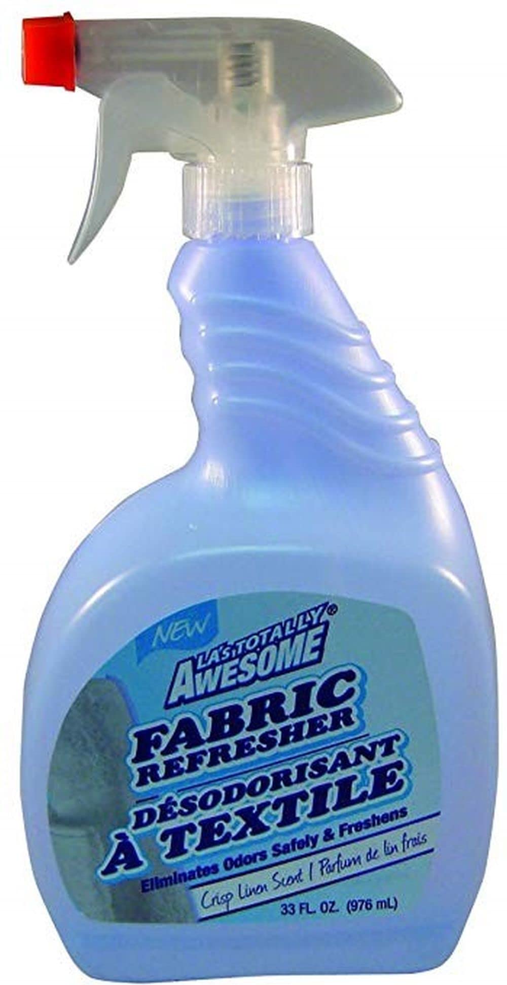 LA's Totally Awesome Extra-Strength Fabric Refreshener, Crisp Linen, 33 oz.