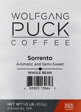 Wolfgang Puck Coffee, Sorrento, Whole Bean Coffee, 1-Pounds, 3 Count