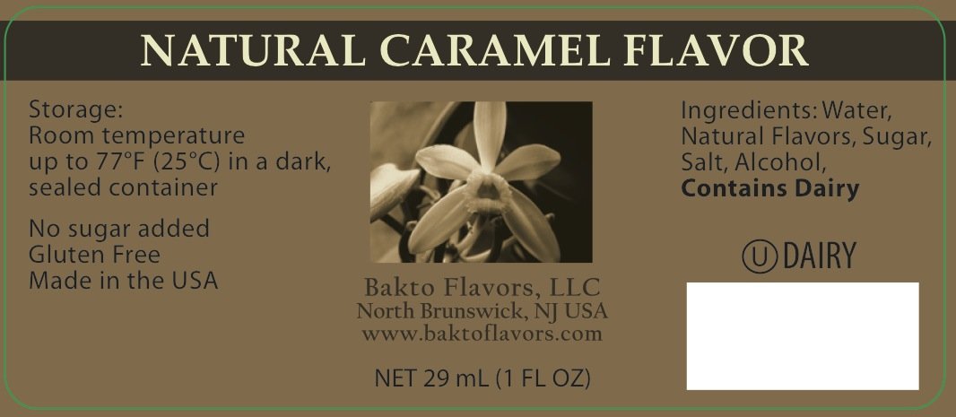 Bakto Flavors Natural Caramel Flavor, 1 Fluid Ounce, Pack of 3