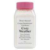 Cozy Weather Carpet Deodorizer Powder - 16 oz Inspired by Sweater Weather | Long-Lasting Fresh Scent, Natural Odor Eliminator | Pet & Kid Friendly