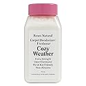 Cozy Weather Carpet Deodorizer Powder - 16 oz Inspired by Sweater Weather | Long-Lasting Fresh Scent, Natural Odor Eliminator | Pet & Kid Friendly