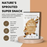 Purely Sprouted Sweet & Salty, Non-GMO Superfood for Healthy, Certified, Gluten-Free Snacking (4 oz, 6 pack)