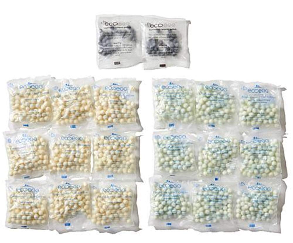 Ecoegg 1008 Load Colors and Whites Laundry Kit - Fresh Linen 605691