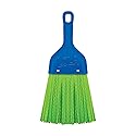 LOLA Heavy Duty Whisk Broom, Hand Brush, Durable Bristles, Whisks Away Dirt & Debris, Compact, Hang Hole for Easy Storage, Indoor/Outdoor, 1 Pack
