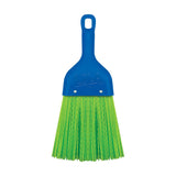 LOLA Heavy Duty Whisk Broom, Hand Brush, Durable Bristles, Whisks Away Dirt & Debris, Compact, Hang Hole for Easy Storage, Indoor/Outdoor, 1 Pack