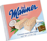 Manner Coconut Wafers, 2.54 Ounce (Pack of 12)