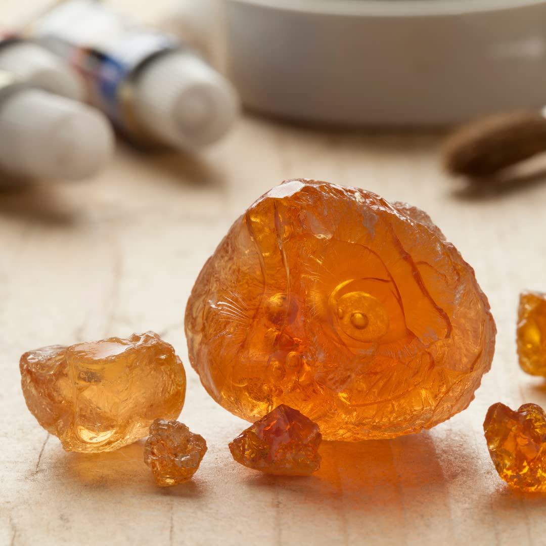 Gum Arabic - Arabic Gum - Aacia Gum - 100% pure and food grade Natural Gum - Beautiful and Large Nuggets.- 1lb/16oz - Imported from Africa